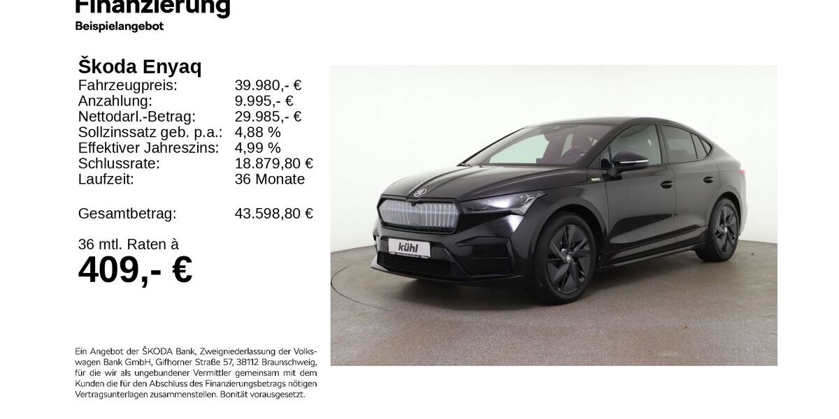 Skoda Enyaq 32.860 km 38.980 &euro; Gifhorn 38518