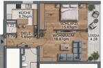 **LEBEN IM HÖCHSTEN WOHNHAUS BRAUNSCHWEIGS - MIT BALKON UND SEEBLICK** - Appartement Braunschweig Lehndorf-Watenbüttel | Angebot:27329111