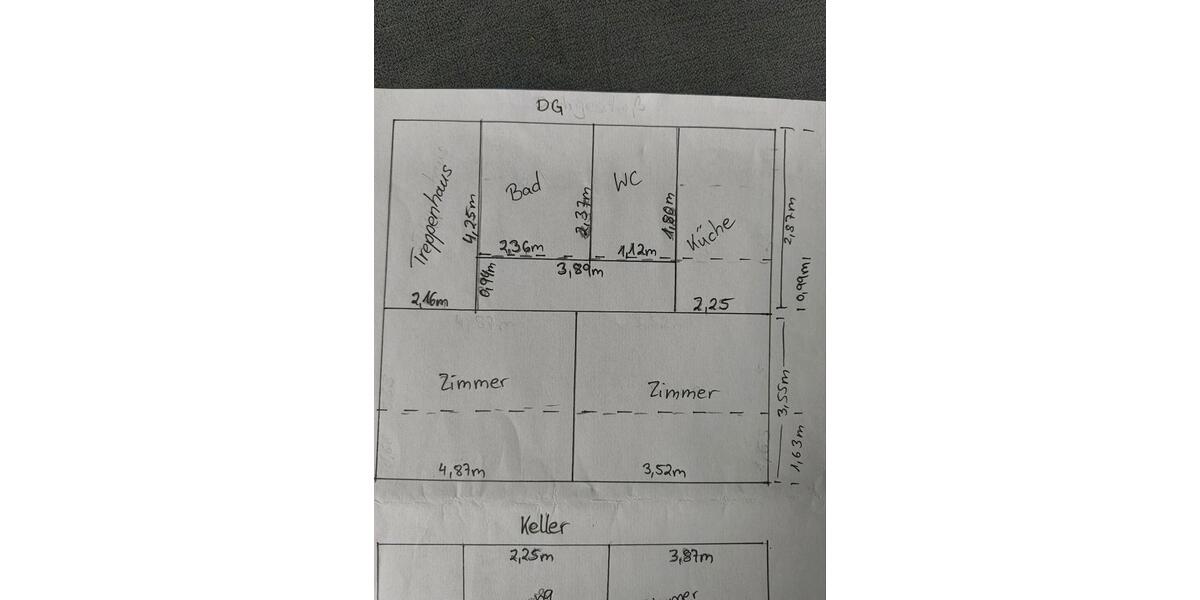 Dachgeschoßwohnung Wolfsburg Detmerode - 2 Zimmer, 46 m&sup2;, 590&euro; | Angebot:26182583