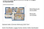 Dachgeschoßwohnung Braunschweig Lehndorf-Watenbüttel - 3 Zimmer, 73 m&sup2;, 890&euro; | Angebot:27620512