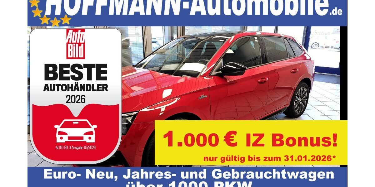 Skoda Scala 15.071 km 21.600 &euro; Wolfsburg-Heiligendorf 38444