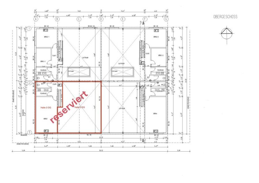 Hochwertige flexible Hallenflächen Ladenflächen mit Büro, einzelne Büroflächen in KFW40 zimmer