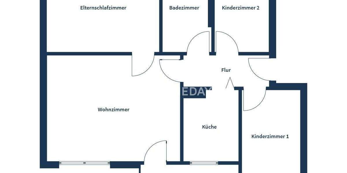 Etagenwohnung Wolfsburg Rabenberg - 4 Zimmer, 73 m&sup2;, 125.000&euro; | Angebot:24697501