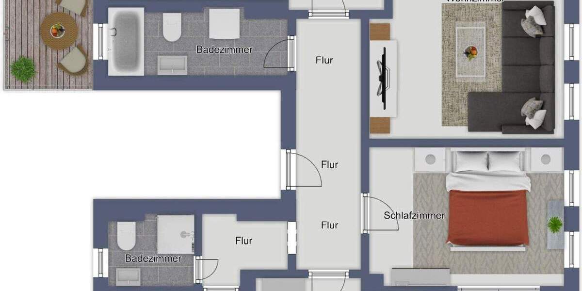 Etagenwohnung Braunschweig Östliches Ringgebiet - 4 Zimmer, 114 m&sup2;, 650.000&euro; | Angebot:25211762