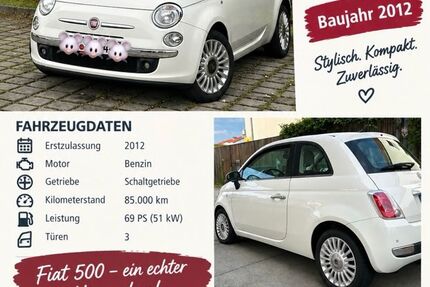 Fiat 500 85.000 km 7.500 &euro; Braunschweig 38110