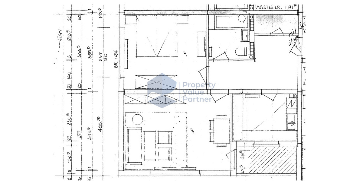 Etagenwohnung Wolfsburg Rabenberg - 2 Zimmer, 59 m&sup2;, 506&euro; | Angebot:25679895