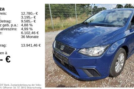 Seat Ibiza 46.840 km 11.980 € Gifhorn 38518