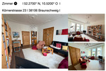 Etagenwohnung Braunschweig Nordstadt - 5 Zimmer, 130 m&sup2;, 1.600&euro; | Angebot:24639441