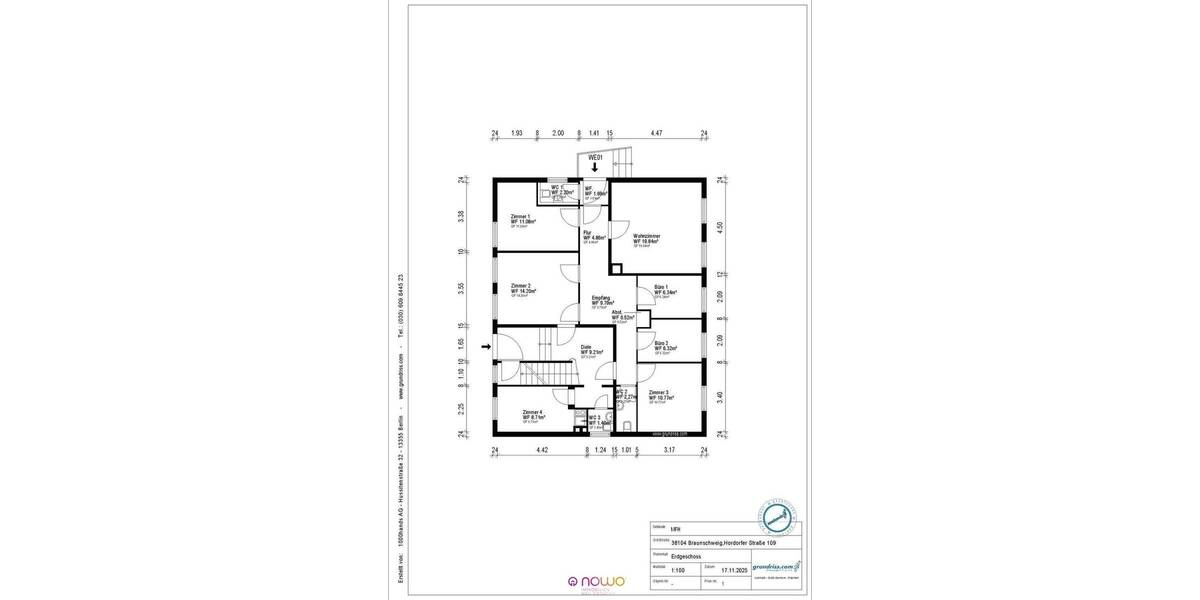Mehrfamilienhaus, Wohnhaus Braunschweig Schapen - 1 Zimmer, 265 m&sup2;, 448.000&euro; | Angebot:23668419