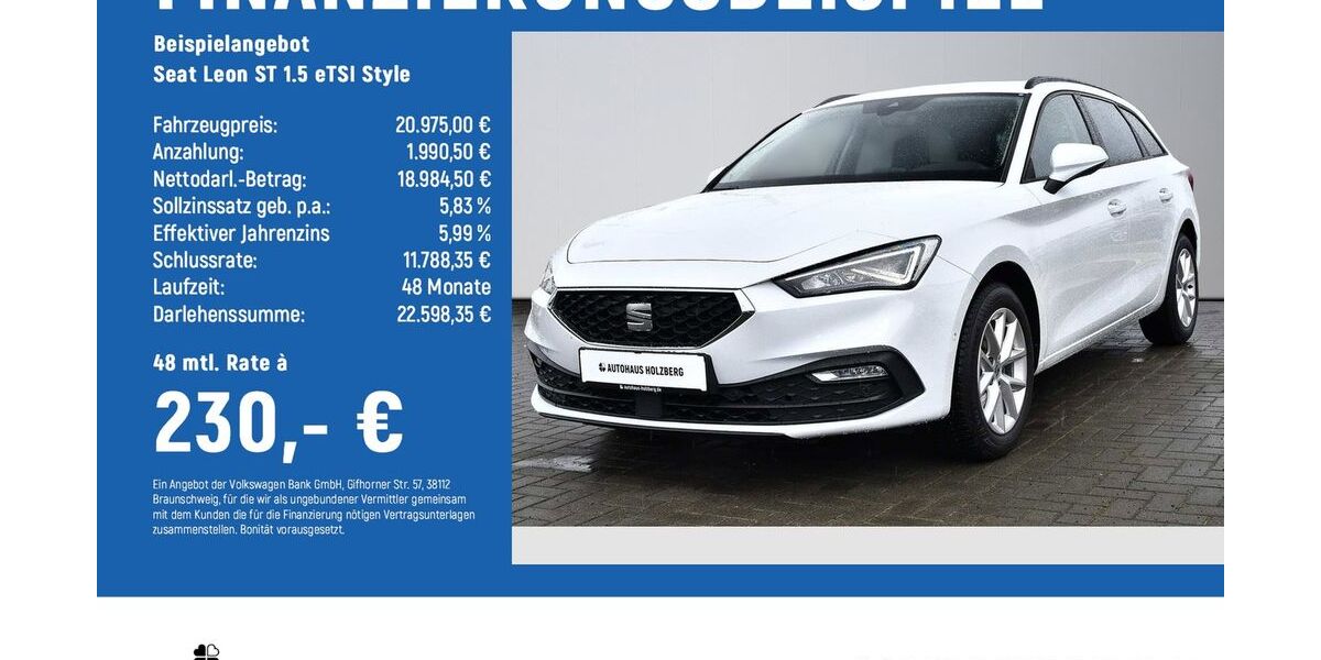 Seat Leon 39.790 km 20.975 &euro; Braunschweig 38114
