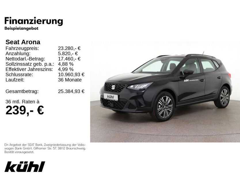 Seat Arona 9.400 km 21.780 € Gifhorn 38518