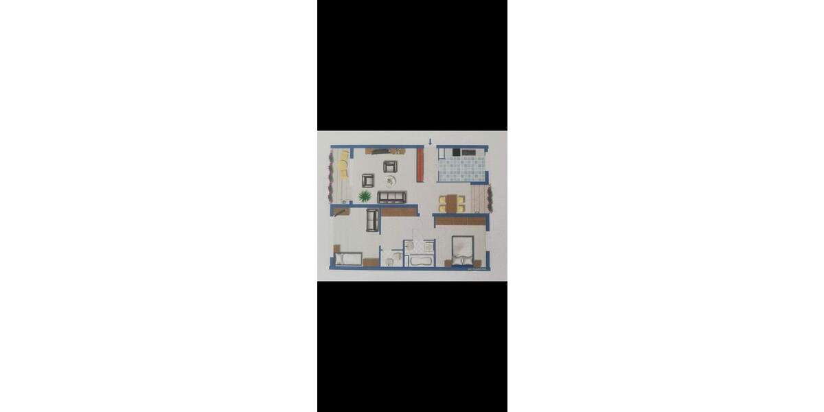 Etagenwohnung Wolfsburg Westhagen - 3 Zimmer, 83 m&sup2;, 199.500&euro; | Angebot:25760444