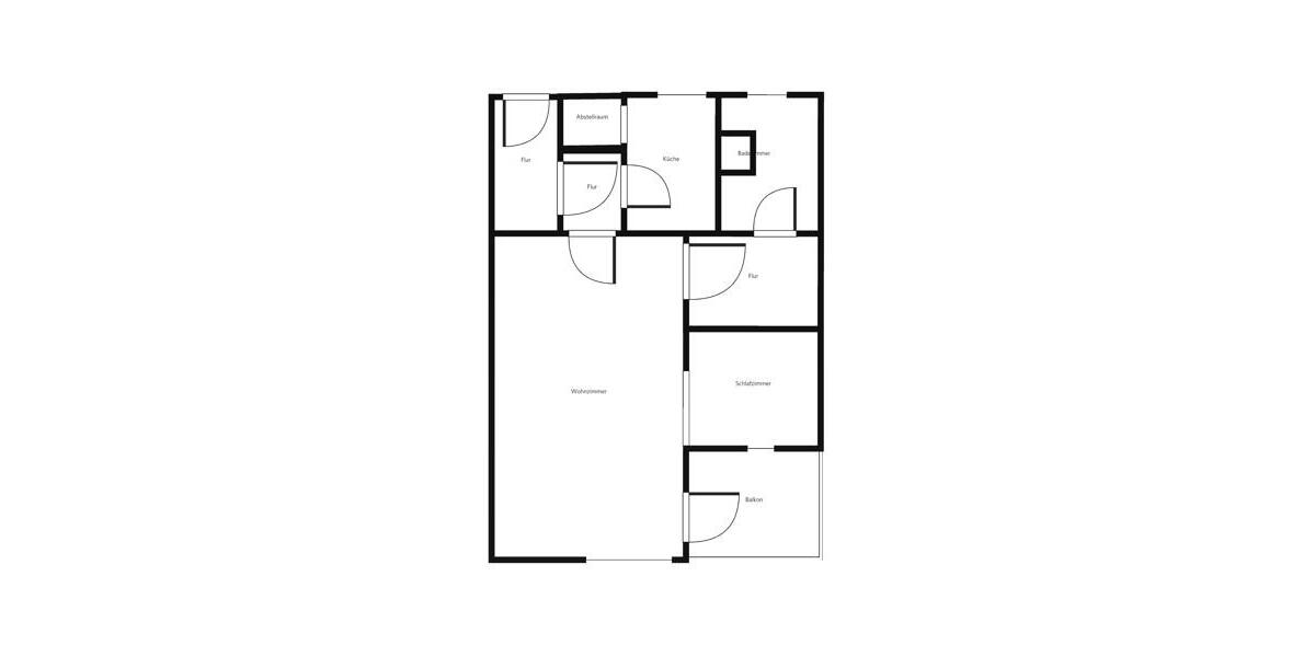 Etagenwohnung Braunschweig Heidberg-Melverode - 1 Zimmer, 38 m&sup2;, 393&euro; | Angebot:24977188