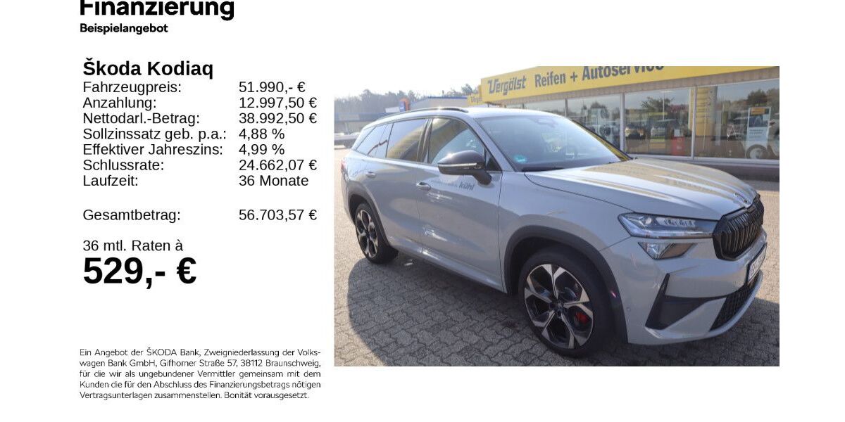 Skoda Kodiaq 10.000 km 50.590 &euro; Gifhorn 38518