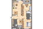 Etagenwohnung Braunschweig Timmerlah-Geitelde-Stiddien - 3 Zimmer, 77 m&sup2;, 659&euro; | Angebot:26561472