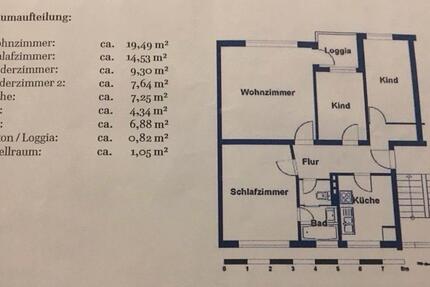 Wohnung Wolfsburg Ehmen - 4 Zimmer, 71 m&sup2;, 710&euro; | Angebot:24954129