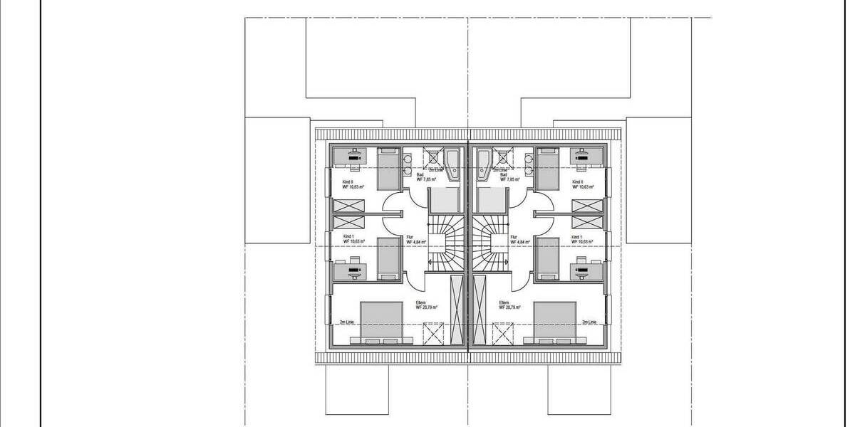 Doppelhaushälfte Weyhausen - 4 Zimmer, 116 m&sup2;, 398.000&euro; | Angebot:25671989