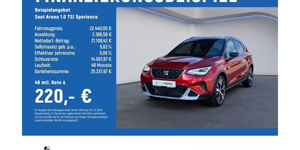Seat Arona 14.800 km 22.440 &euro; Braunschweig 38114
