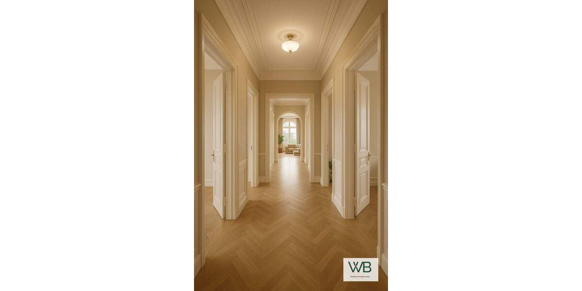 Etagenwohnung Braunschweig Innenstadt - 8 Zimmer, 206 m&sup2;, 1.049.000&euro; | Angebot:24973285