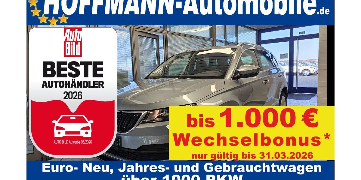 Skoda Karoq 27.376 km 18.900 &euro; Wolfsburg-Heiligendorf 38444