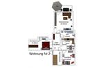 Etagenwohnung Ilsede - 3 Zimmer, 84 m&sup2;, 750&euro; | Angebot:26440547