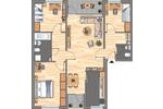 Etagenwohnung Braunschweig Timmerlah-Geitelde-Stiddien - 4 Zimmer, 89 m&sup2;, 722&euro; | Angebot:26561458