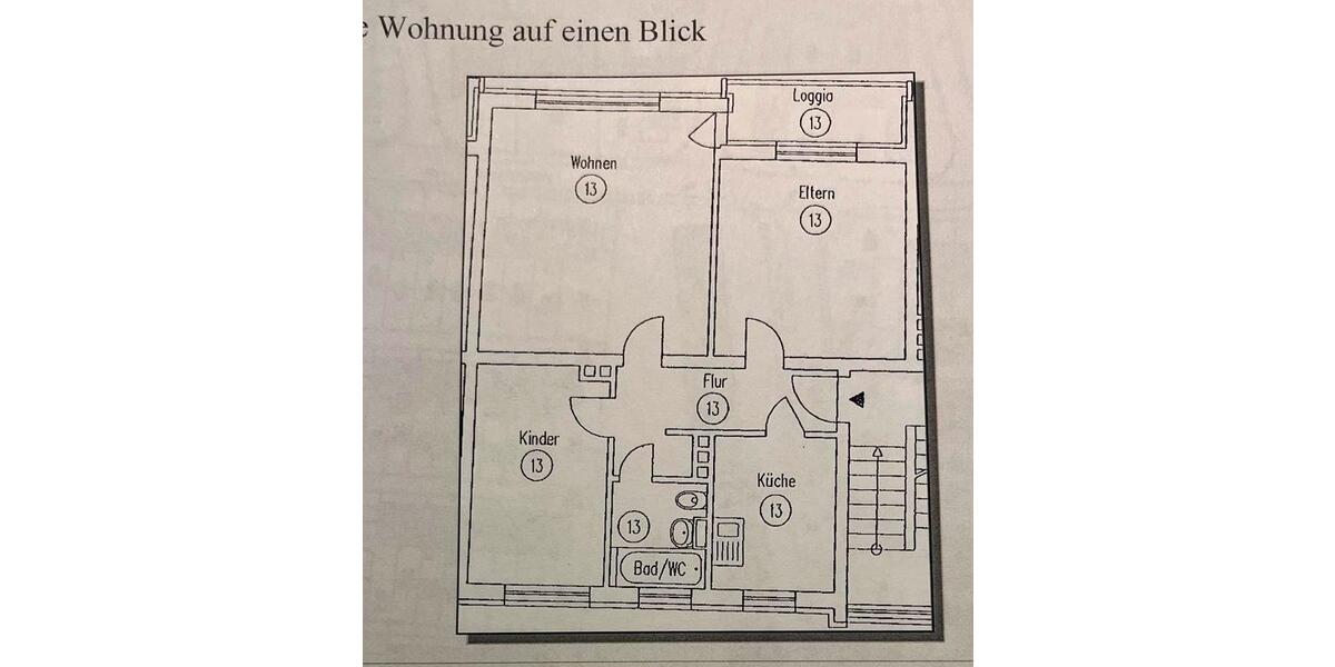 Vermietete 3-Zimmer-Wohnung in BS-Melverode als Kapitalanlage 3 zimmer
