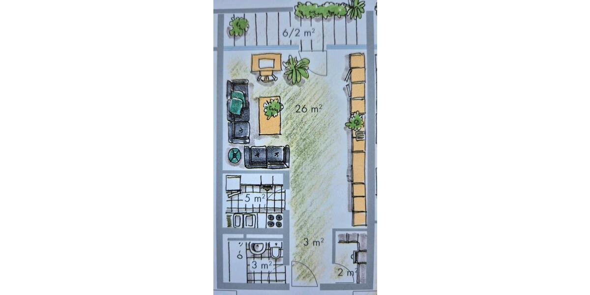 Moderne 1 Zimmer Wohnung Kanzlerfeld,neuesBad,Küche Elektrogeräte 2 zimmer