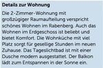 Erdgeschoßwohnung Wolfsburg Detmerode - 2.5 Zimmer, 65 m&sup2;, 599&euro; | Angebot:26003922