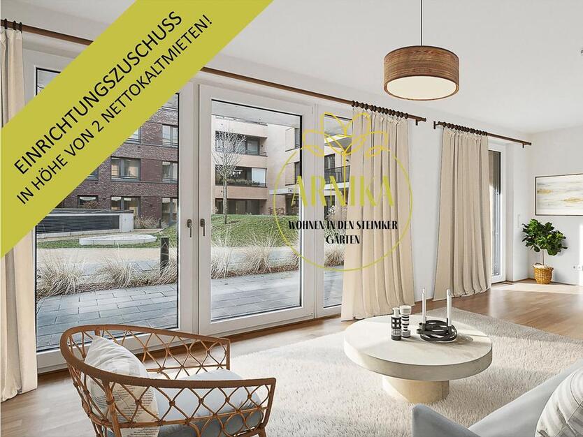 2 Monate mietfrei wohnen! 2 Zimmer, EBK, Terrasse