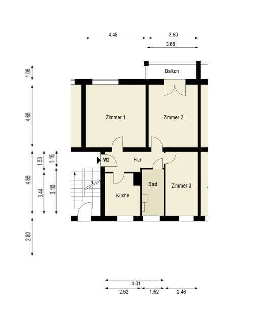 Wohnung zum Kaufen in Berlin 409.000 € 70.58 m²