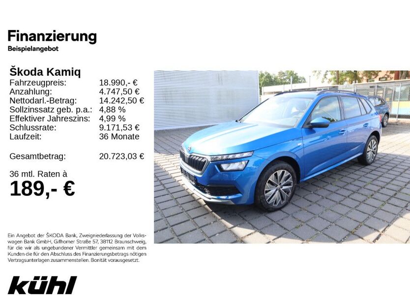 Skoda Kamiq 33.500 km 18.790 € Gifhorn 38518