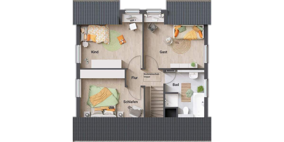 Einfamilienhaus Vechelde - 5 Zimmer, 124 m&sup2;, 364.850&euro; | Angebot:25957050