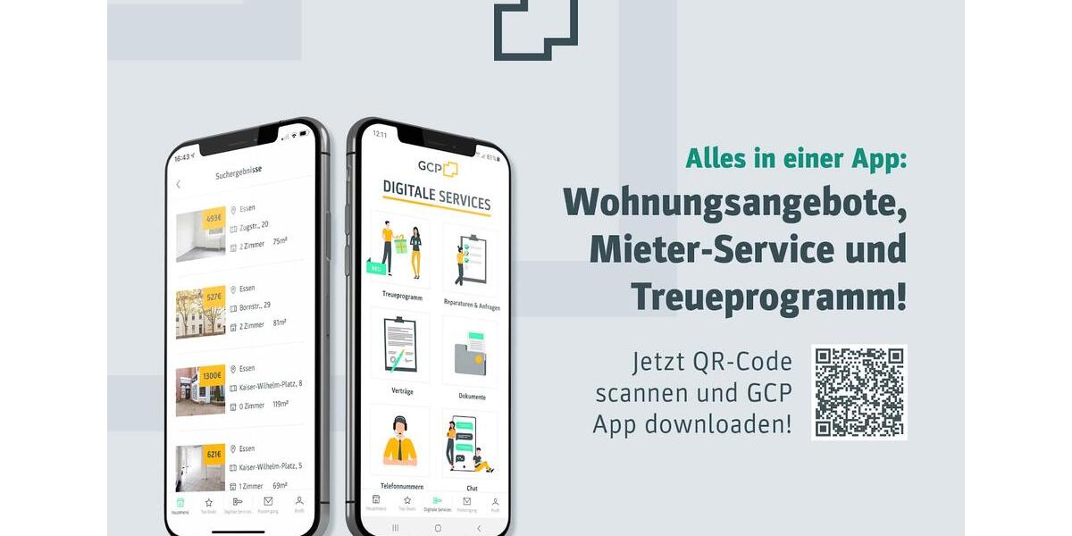 Etagenwohnung Braunschweig Timmerlah-Geitelde-Stiddien - 2 Zimmer, 61 m&sup2;, 664&euro; | Angebot:24794882