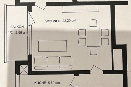 Wohnung Braunschweig Lehndorf-Watenbüttel - 2 Zimmer, 55 m&sup2;, 870&euro; | Angebot:25012455