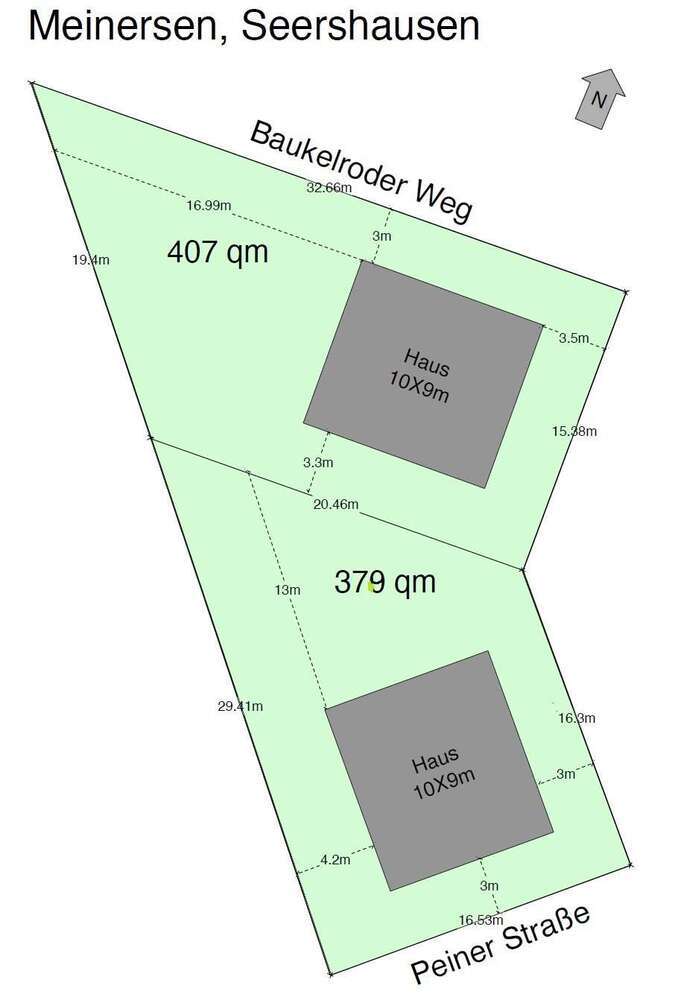 Grundstück zu verkaufen in Meinersen 72.000 € 379 m²