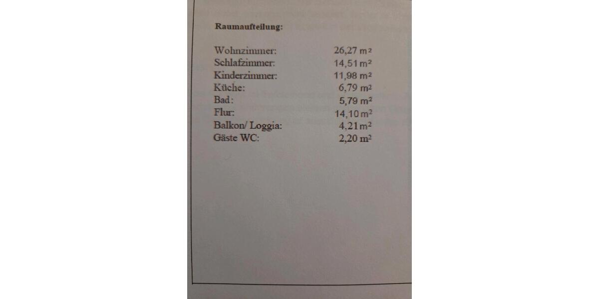 Erdgeschoßwohnung Wolfsburg Ehmen - 3 Zimmer, 86 m&sup2;, 159.000&euro; | Angebot:27094081