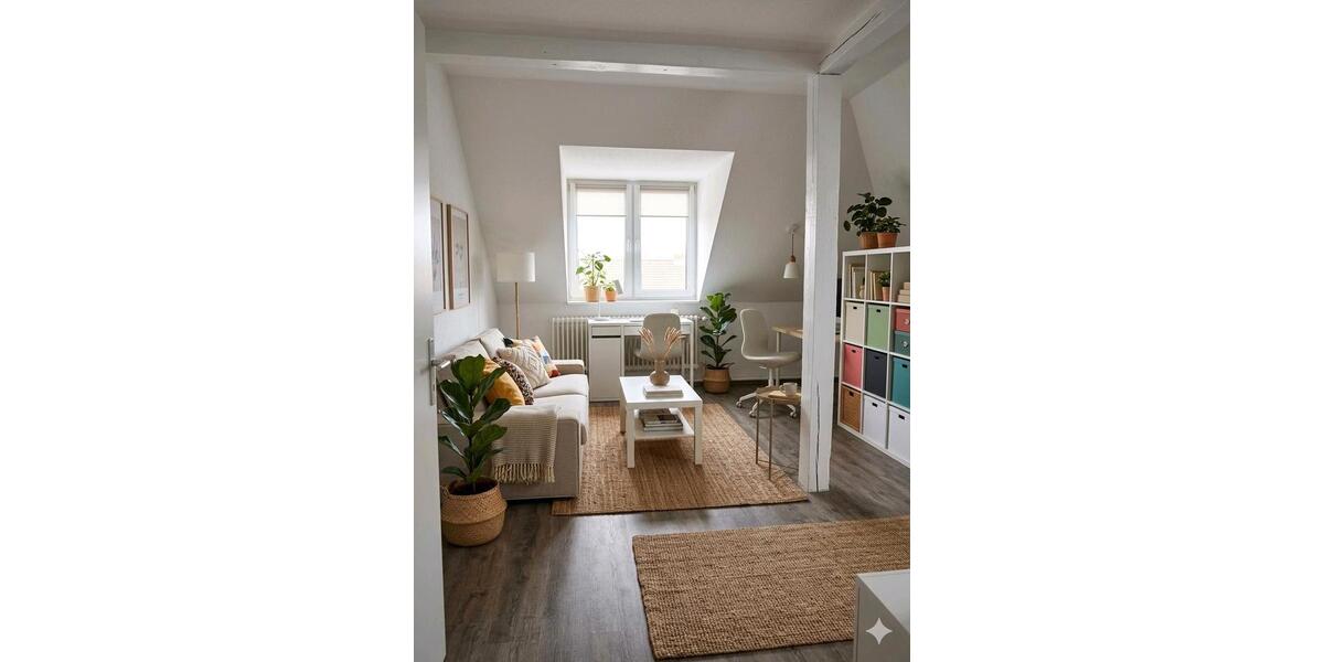 Dachgeschoßwohnung Braunschweig - 3 Zimmer, 100 m&sup2;, 700&euro; | Angebot:25963583