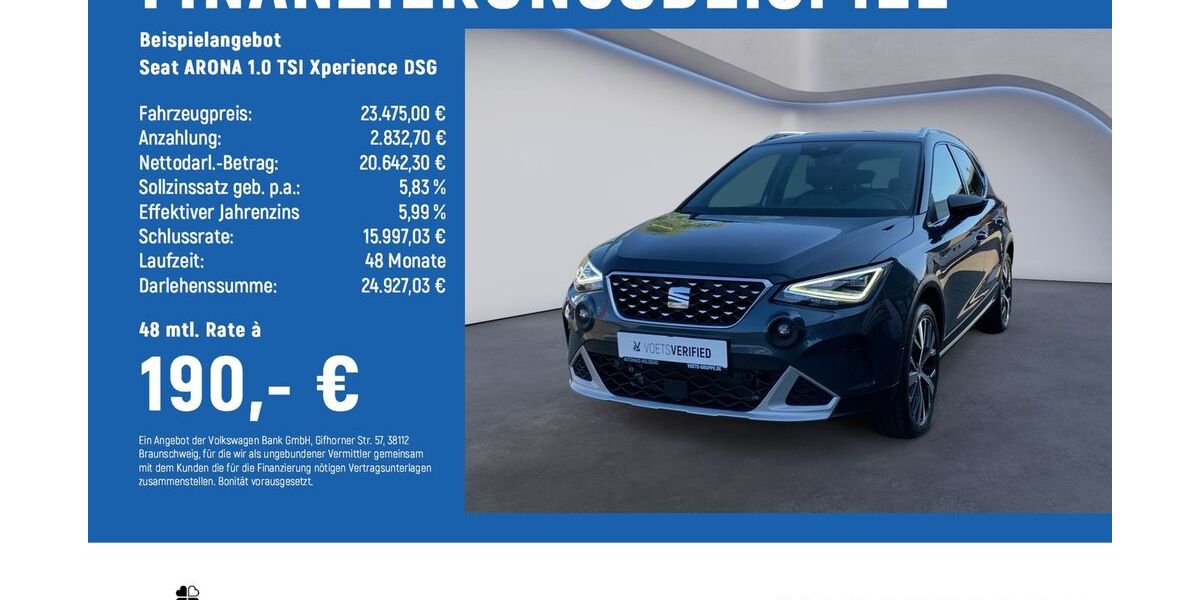 Seat Arona 18.190 km 21.240 &euro; Braunschweig 38114