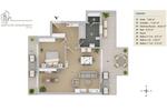 Dachgeschoßwohnung Gifhorn - 2 Zimmer, 79 m&sup2;, 1.100&euro; | Angebot:25718004