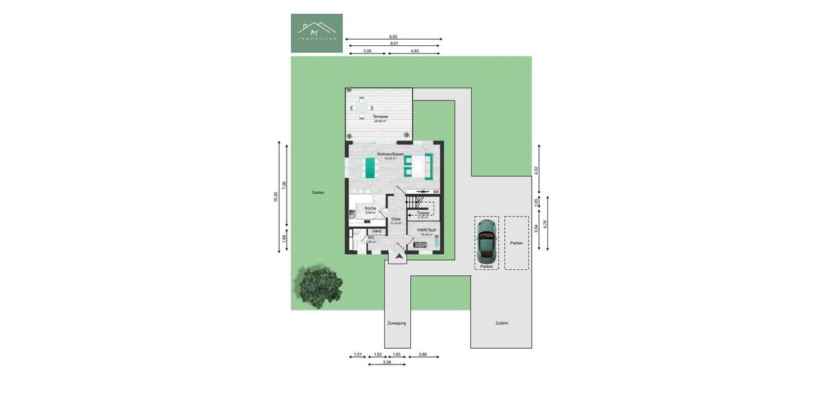 Einfamilienhaus Lehre - 4 Zimmer, 138 m&sup2;, 585.000&euro; | Angebot:26703290