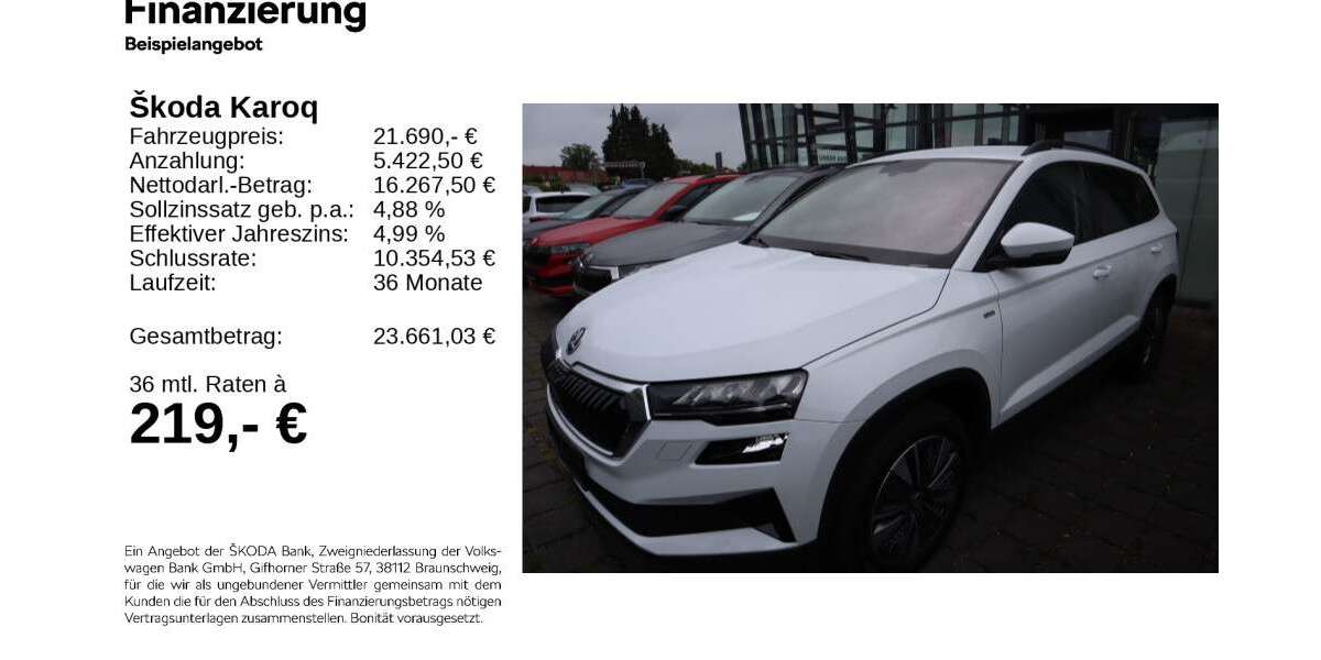 Skoda Karoq 49.400 km 21.390 &euro; Gifhorn 38518
