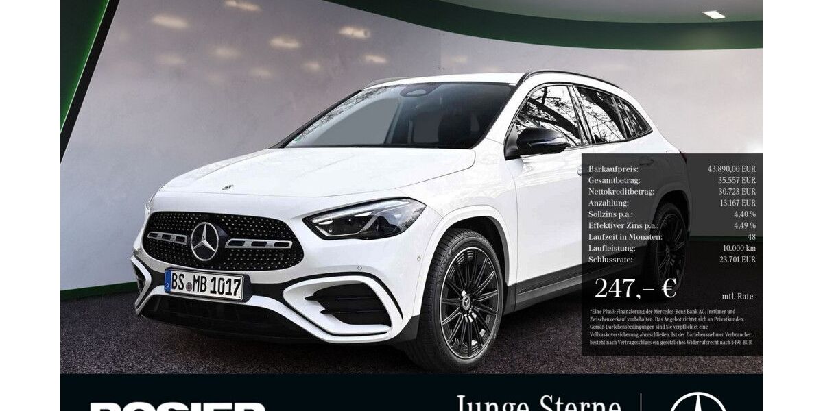 Mercedes-Benz GLA 200 14.500 km 43.589 &euro; Braunschweig 38122