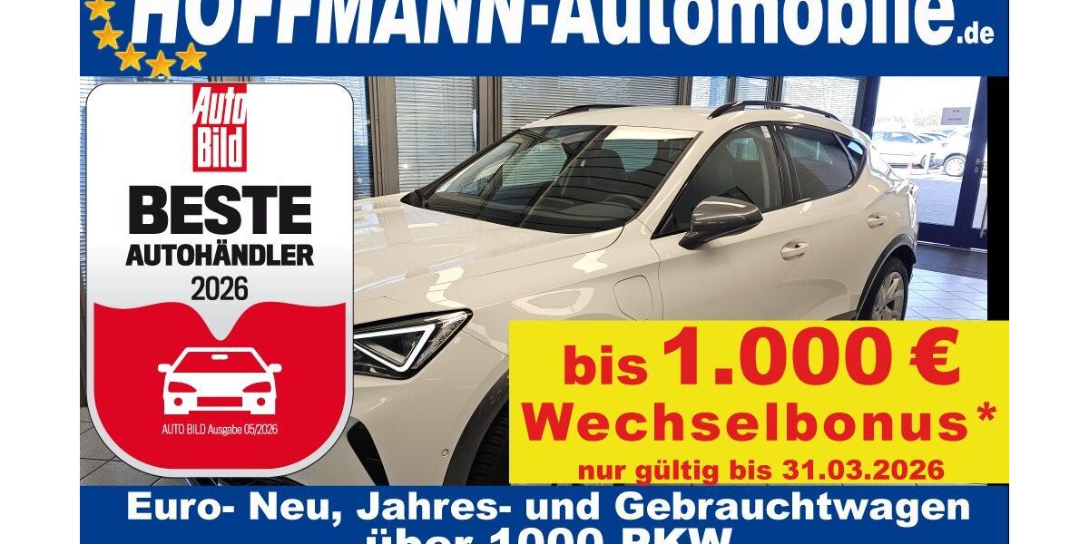 Cupra Formentor 9.245 km 25.900 &euro; Wolfsburg-Heiligendorf 38444
