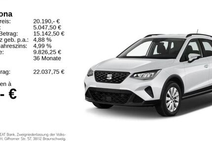 Seat Arona 14.510 km 19.890 &euro; Gifhorn 38518