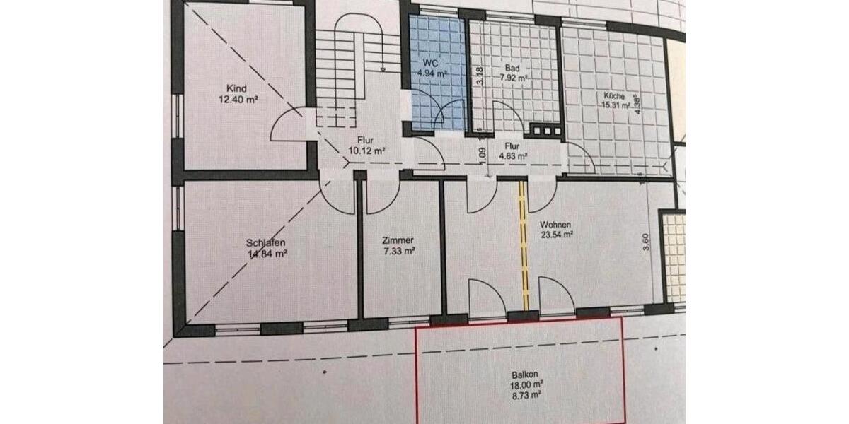 Etagenwohnung Wolfsburg Ehmen - 4 Zimmer, 101 m&sup2;, 275.000&euro; | Angebot:27456344