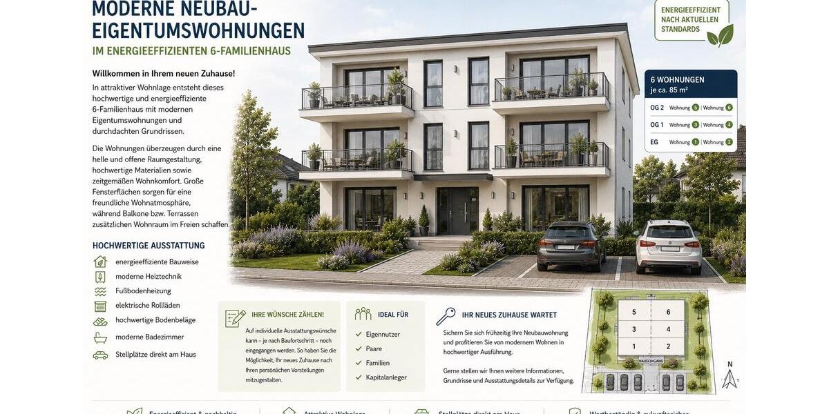 Erdgeschoßwohnung Peine - 4 Zimmer, 85 m&sup2;, 296.999&euro; | Angebot:26658845