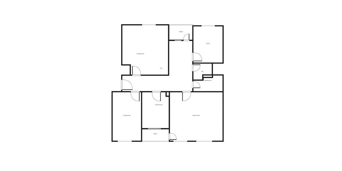 Etagenwohnung Braunschweig Lehndorf-Watenbüttel - 4 Zimmer, 86 m&sup2;, 934&euro; | Angebot:26676409