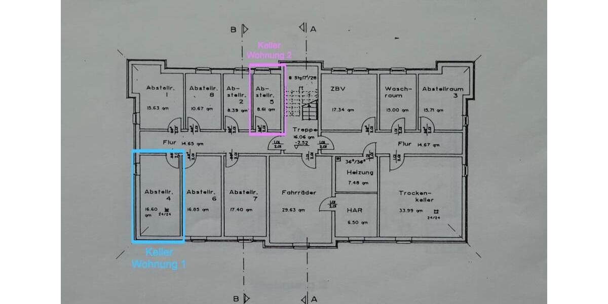 Etagenwohnung Braunschweig Wabe-Schunter-Beberbach - 3 Zimmer, 131 m&sup2;, 460.000&euro; | Angebot:26795661
