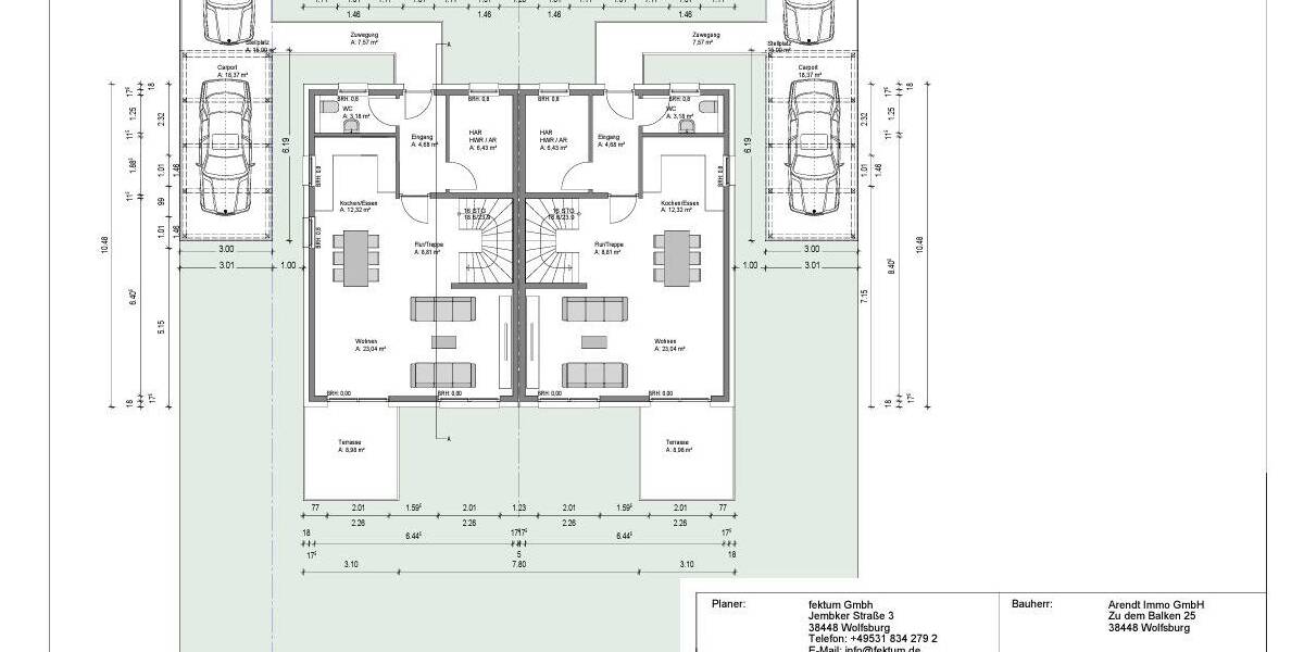 Doppelhaushälfte Weyhausen - 4 Zimmer, 116 m&sup2;, 398.000&euro; | Angebot:25671989